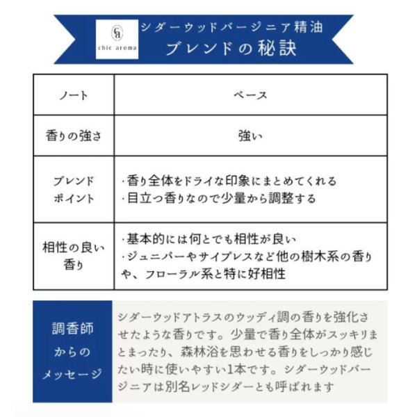 画像11: シダーウッドバージニア精油 (11)